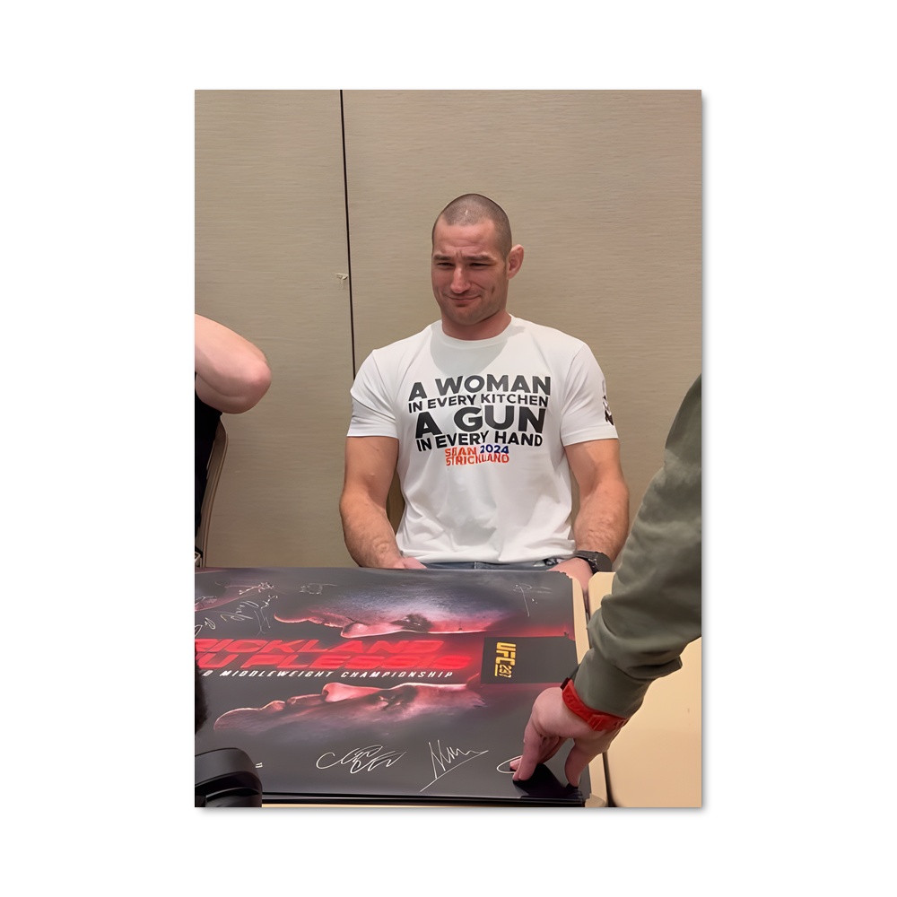 Poster Écriture de Légende – affiche MMA
